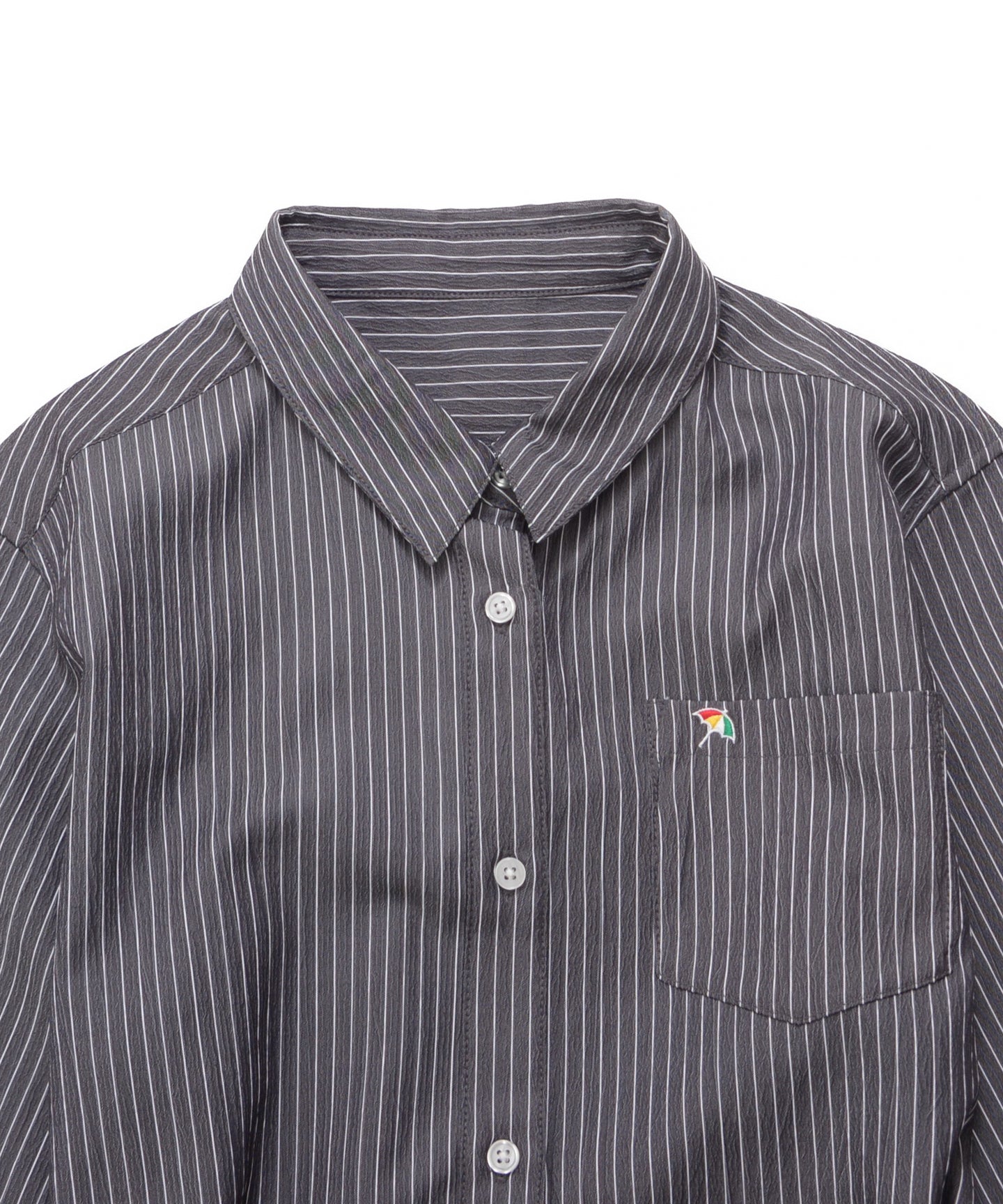 Arnold Palmer イージーケア ストライプ シャツワンピース